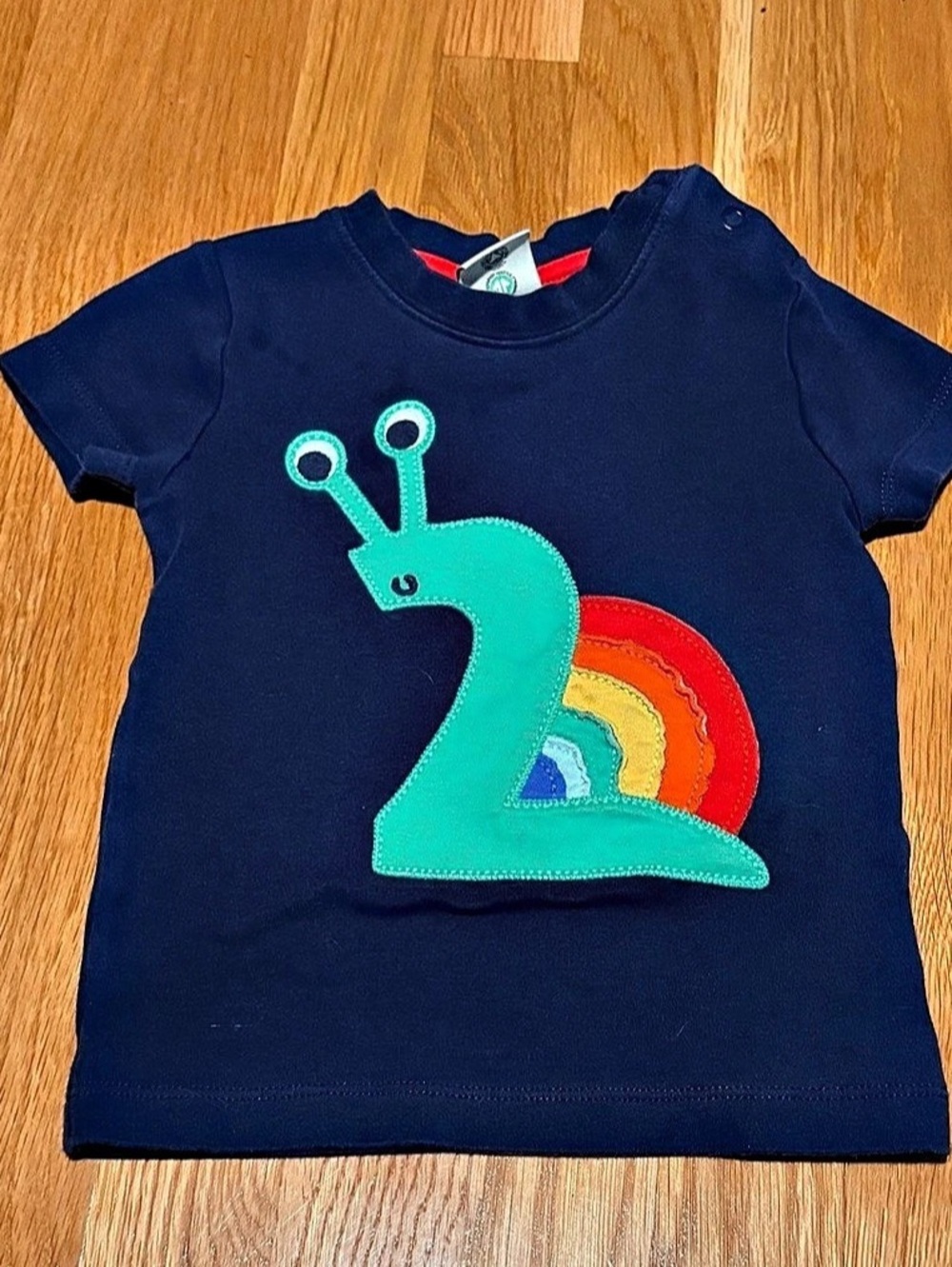 Frugi magic number 2 birthday shirt, 2-3 yrs